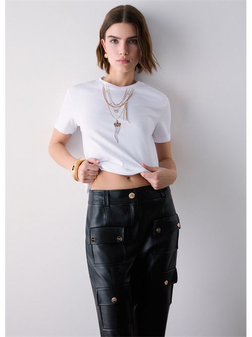 T-shirt con stampa LIU JO | WF6079JS923/Q9698